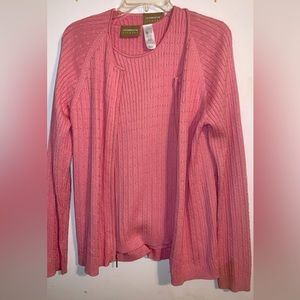 Liz Claiborne 2 piece top and sweater